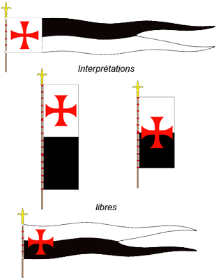 Croix des Templiers Signification : Croix Pattée